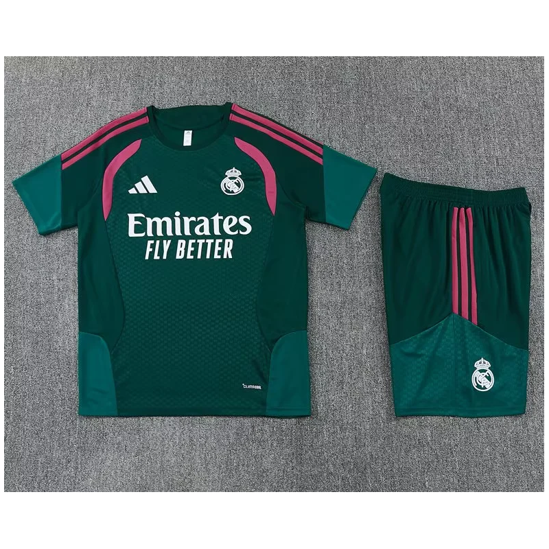 Kit Entrenamiento Real Madrid Verde 26-27