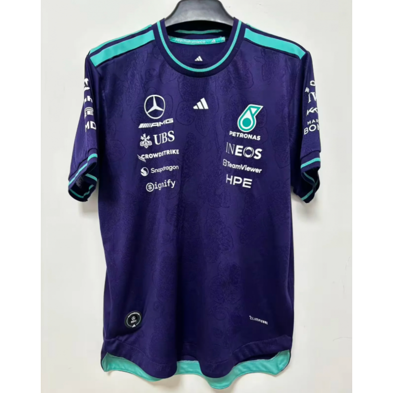 F1 Camiseta Mercedes Morada 2026