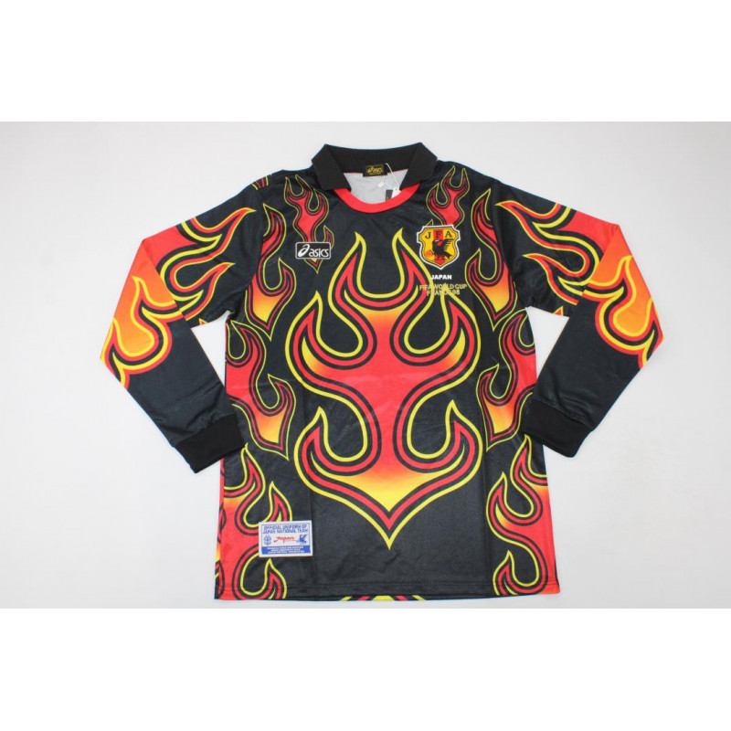 Japon Retro Manga Larga Portero Rojo 1998