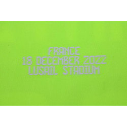 Argentina Portero Final Mundial Amarilla 2022