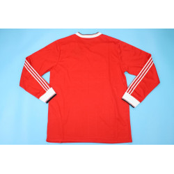 Manchester United Retro Manga Larga Local 82-83